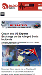 Mobile Screenshot of cubanradio.icrt.cu